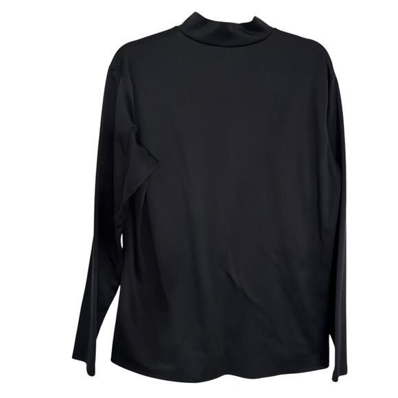 Nike ACG Men’s Large Black Dri-FIT 1/4 Zip Base Layer Long Sleeve Shirt - Picture 4 of 8
